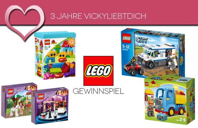 3 Jahre Vickyliebtdich LEGO Gewinnspiel