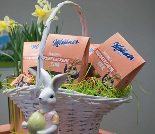 Das Manner Osterfest für Kinder manner-osterfest-erdbeercreme-eier