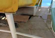 Horror Urlaub in der Türkei – Sarp Hotel offenes-loch-unter-den-rutschen