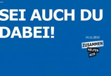 Aktion bei IKEA – mit Sticker Flüchtlinge unterstützen