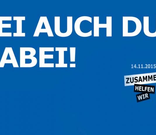 Aktion bei IKEA – mit Sticker Flüchtlinge unterstützen