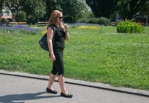 elegantes Outfit bei heißem Wetter