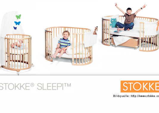 Stokke Sleepi – das wandelbare Bett