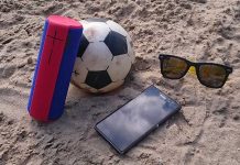 UE Boom tragbarer Bluetooth Lautsprecher