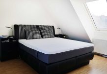 Unsere neue Wohnung – Schlafzimmer mit Dachschräge